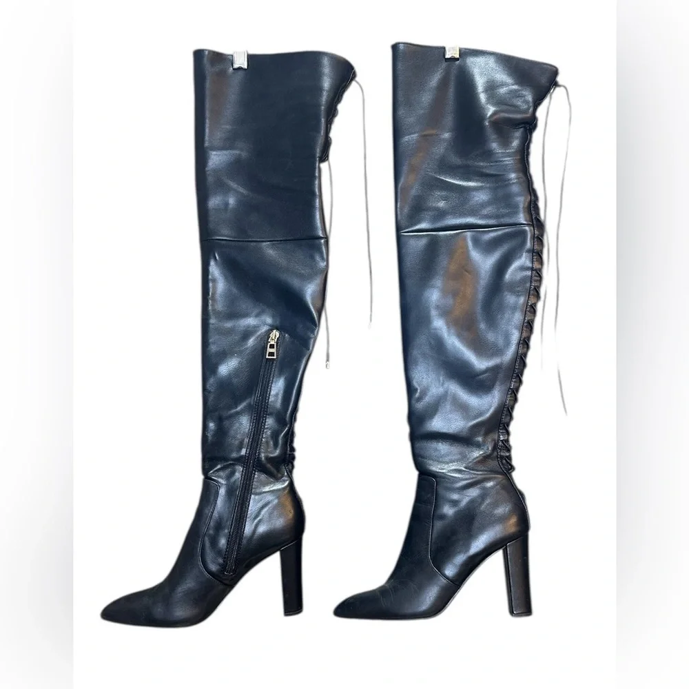 Elegant Black Over-the-Knee Boots